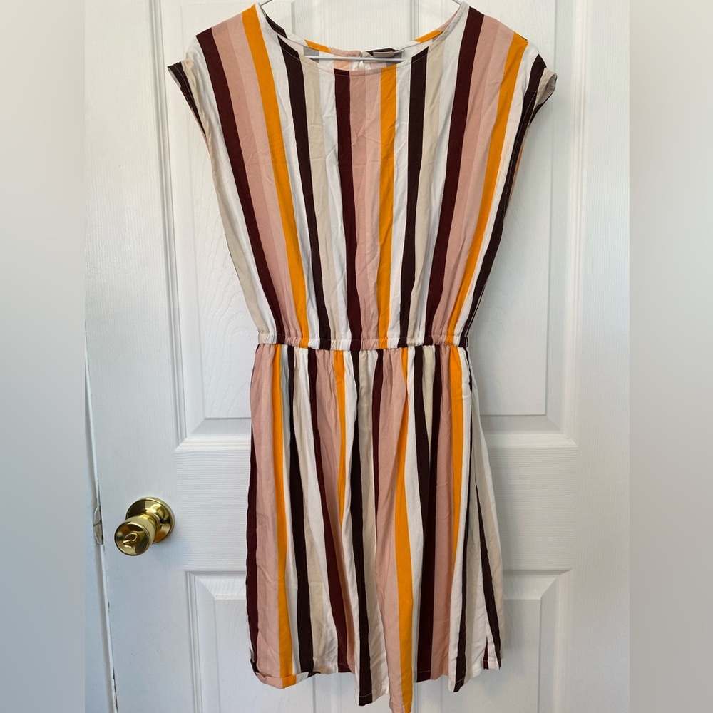 Twik Simons Sleeveless Retro Inspired Viscose Dress Size Small